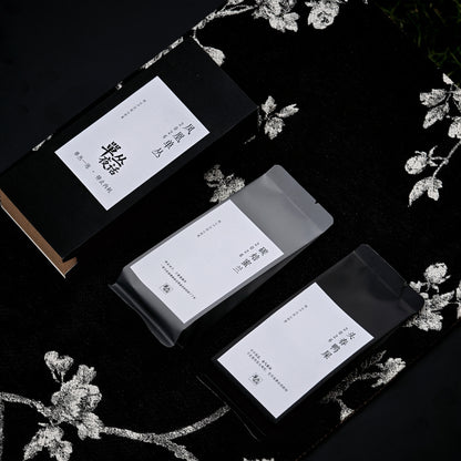 Two Phoenix Dancong sampler packages arranged together